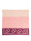 Twin Set Foulard Jacquard Maxi Oval Donna 242TA4500 - Rosa