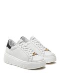 Twin Set Sneakers Flatform Donna 242TCP010 Bic.ottico/nero - Bianco