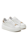 Twin Set Sneakers Flatform Donna 242TCP010 Bic.ottico/oro - Bianco