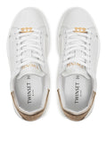 Twin Set Sneakers Flatform Donna 242TCP010 Bic.ottico/oro - Bianco