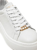 Twin Set Sneakers Flatform Donna 242TCP010 Bic.ottico/oro - Bianco