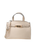 Twin Set Borsa a Mano Bauletto Donna 242TD8340 White Cream - Bianco