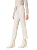 /entwin set pantalone chino con cinturino donna 242tp224a old white bianco 5950669