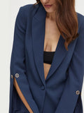 Twin Set Blazer Donna 242TP2350 - Blu