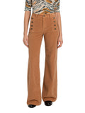 Twin Set Pantalone Zampa Donna 242TP2530 Sandy Brown - Marrone