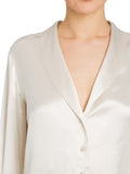 Twin Set Camicia Casual Camicia Donna 242TT2433 White Cream - Bianco