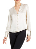 Twin Set Camicia Casual Camicia Donna 242TT2433 White Cream - Bianco