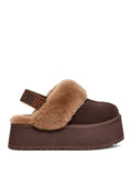 Ugg Ciabatte Funkette Donna 1113474 Burnt Cedar - Marrone