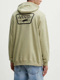 Vans Felpa Cappuccio Full Patch Uomo VN000HNZ - Beige