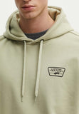 Vans Felpa Cappuccio Full Patch Uomo VN000HNZ - Beige