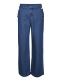 Vero Moda Jeans Taglio Largo Donna 10288823 - Denim