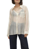 Vero Moda Camicia Donna 10312284 Birch - Avorio