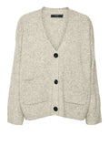 Vero Moda Cardigan Donna 10314961 Birch W. Melange - Beige