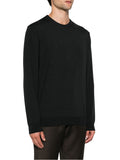 Woolrich Maglione Gd Knitted Crewneck Uomo CFWOKN0277MRUF0775 Black - Nero