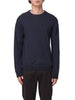 woolrich maglione gd knitted crewneck uomo cfwokn0277mruf0775 blu 1523659