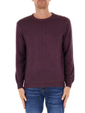 Woolrich Maglione Gd Knitted Crewneck Uomo CFWOKN0277MRUF0775 Winetasting - Bordeaux