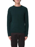 Woolrich Maglione Lambswool Crewneck Uomo CFWOKN0278MRUF0469 Ponderosa Pine - Verde