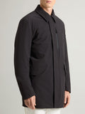 Woolrich Cappotto Barrow Mac Soft Shell Uomo CFWOOU0792MRUT3496 Black - Nero