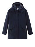 Woolrich Cappotto Barrow Mac Soft Shell Uomo CFWOOU0792MRUT3496 - Blu