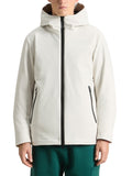 Woolrich Giubbino Pacific Soft Shell Uomo CFWOOU1047MRUT3496 Sand Rock - Avorio