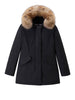 woolrich parka luxury arctic raccoon donna cfwwou0652frut3128 black nero 9590740