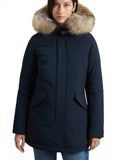 Woolrich Parka Arctic Raccoon Donna CFWWOU0652FRUT3128 - Blu