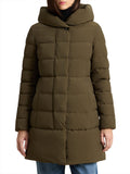 Woolrich Parka Puffy Prescott Donna CFWWOU0685FRUT3128 Dark Green - Verde