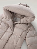 Woolrich Parka Puffy Prescott Grigio Donna CFWWOU0685FRUT3128 Light Taupe - Beige