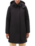 Woolrich Trench Firth Down Hooded Donna CFWWOU0890FRUT3496 Black - Nero