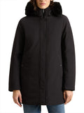 Woolrich Parka Firth Down Fur Donna CFWWOU1017FRUT3496 Black - Nero