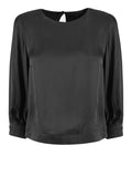 Yes Zee Blusa Yes Zee da Donna - Nero