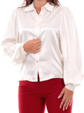 Yes Zee Camicia Classica Donna C010EA00 Gesso - Avorio