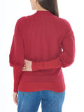 Yes Zee Pullover Donna M055BG00 - Rosso