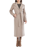 Yes Zee Cappotto Donna O013KK00 Tortora - Marrone