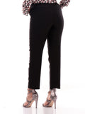 Yes Zee Pantalone Chino Donna P376C100 - Nero