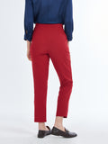 Yes Zee Pantalone Chino Donna P384C100 - Rosso