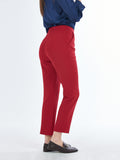 Yes Zee Pantalone Chino Donna P384C100 - Rosso