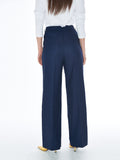 Yes Zee Pantalone Palazzo Donna P385K700 - Blu