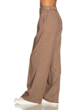 Yes Zee Pantalone Palazzo Donna P385K900 Marroncino - Marrone