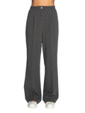 Yes Zee Pantalone Palazzo Donna P385K900 Antracite - Grigio