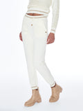 Yes Zee Pantalone Jogger Donna P395BI00 - Avorio