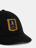 Aeronautica Militare Berretto con Visiera Uomo HA1150CT3043 Jet Black - Nero