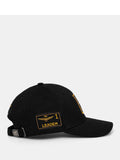 Aeronautica Militare Berretto con Visiera Uomo HA1150CT3043 Jet Black - Nero