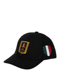 Aeronautica Militare Berretto con Visiera Uomo HA1150CT3043 Jet Black - Nero