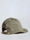 Aeronautica Militare Berretto con Visiera Uomo HA1211CT2476 Military Olive Washed - Verde