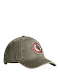 Aeronautica Militare Berretto con Visiera Uomo HA1211CT2476 Military Olive Washed - Verde