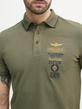 Aeronautica Militare Polo Uomo PO1853P191 Military Olive - Verde