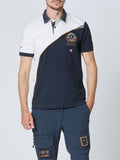 Aeronautica Militare Polo Bianco Uomo PO1858P173 - Blu