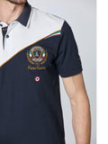 Aeronautica Militare Polo Bianco Uomo PO1858P173 - Blu