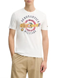 Aeronautica Militare T-shirt Uomo TS2414J641 Milk White - Bianco